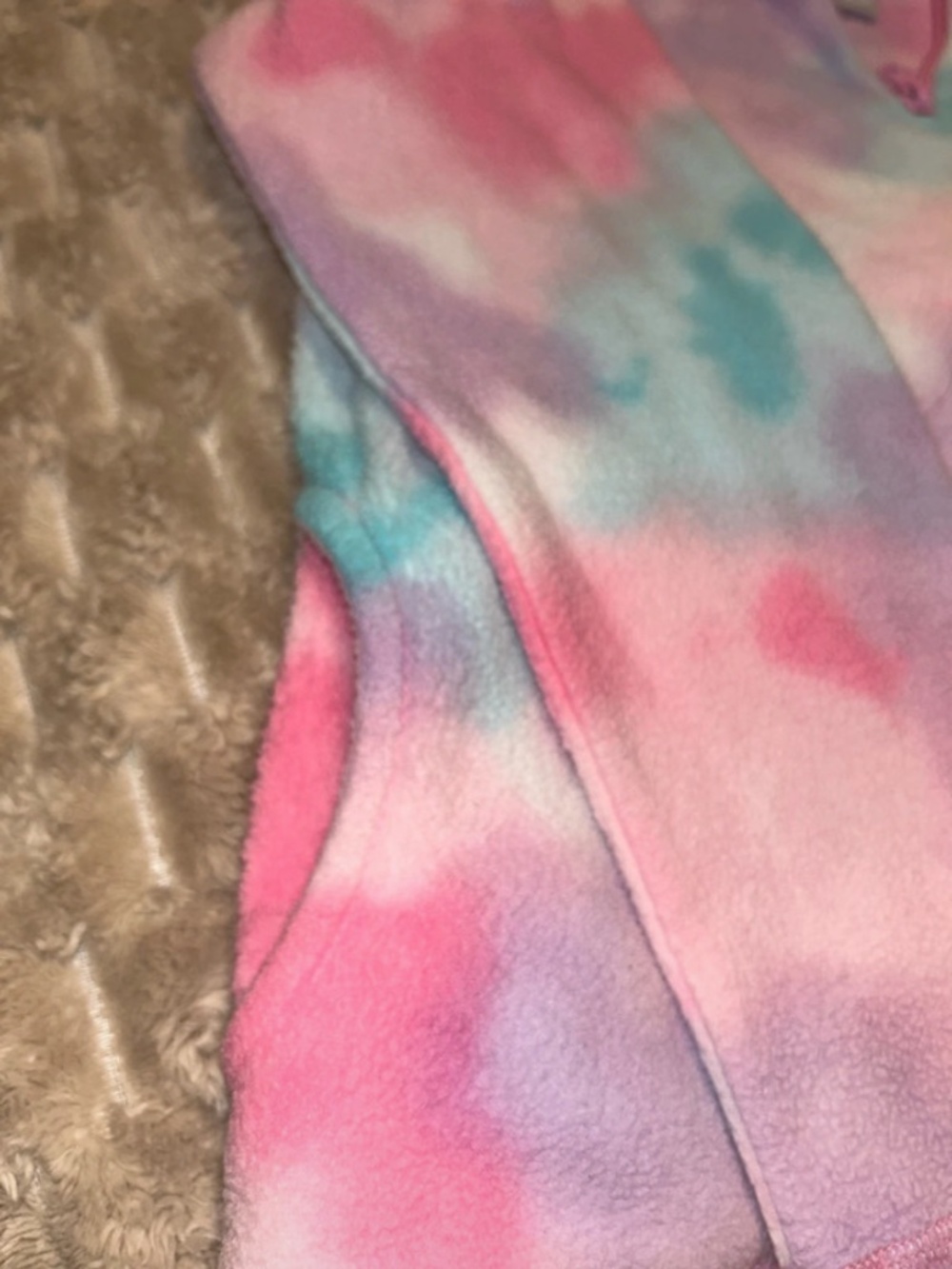 Sudadera polar con cremallera Tie-Dye - The Children's Place